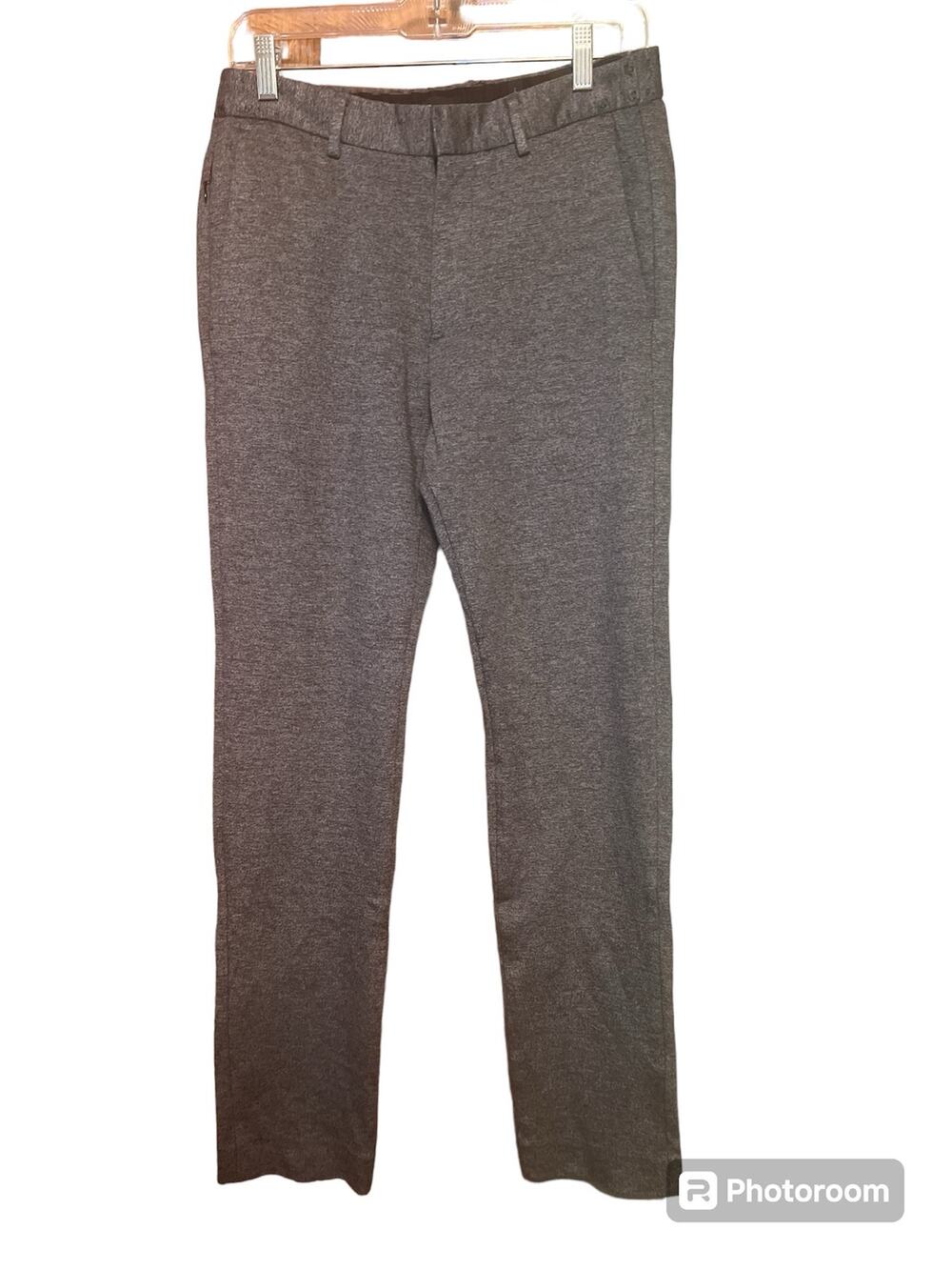 Theory Men's Jake Be_Walck Gray Slim Straight Pants 30x33